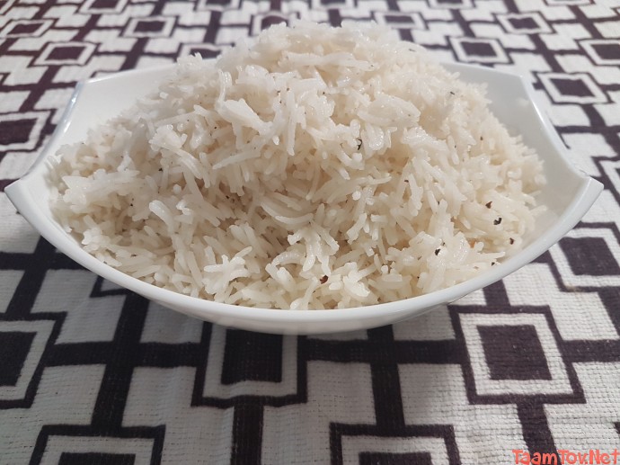 תמונה של מתכון אורז לבן מעולה