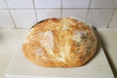 תמונה של מתכון לחם כפרי ביתי מעולה